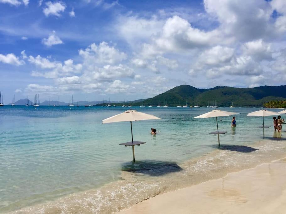 Le Hamo - Cosy : T2 magnifique piscine proche plage Sainte-Anne Extérieur photo